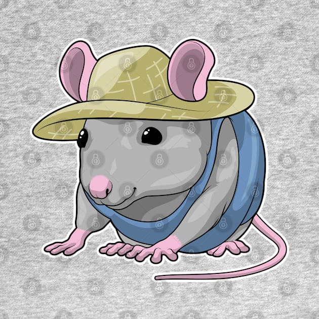 Mouse Farmer Hat by Markus Schnabel